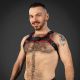Mr. S Leather Centurion Harness 2.0 | Black//red