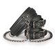 Easytoys Fetish Collection - Leather Collar with Hand Cuffs
