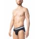 Nasty Pig  Horizon Y-Front Brief | Black/ White