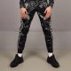 Mr. Riegillio Shiny Nylon BASE Tracksuit Pants - Grey
