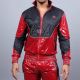 Mr. Riegillio Shiny Nylon 24 Tracksuit Jacket - Red