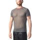Nasty Pig Flex Shirt - Charcoal Grey/Red