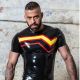 Invincible Rubber Rubber Pride Flag T-Shirt - Black