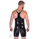 Invincible Rubber Rubber V2 Tri Suit with Rear Zip - Black/White