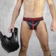 Boxer Barcelona SexKlub - X-Jock PU - Red Zipper