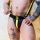 Boxer Barcelona SEXKLUB NEO JOCK - Black/Yellow