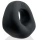 Oxballs FIT BULGE hung-style cockring BLACK FOG