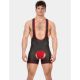 Barcode Berlin Singlet Kam - Black-Red