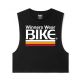 BIKE® Winners Wear BIKE Crop Tank - Black