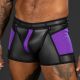 Mr S Leather Neo Cyber Boxer - Purple