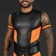 Mr. S Leather Neo Cyber Tee - Orange