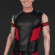 Mr. S Leather Neo Cyber Tee - Red