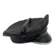 Biker Black Leather - Shiny Black Visor