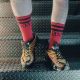 Boxer Barcelona BXR Tennis Socks - Black/Red