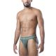 Nasty Pig Core Jock Strap 3.0 - Army Green/Shark Grey/White