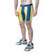 Nasty Pig Deadlift Compression Short - Cadet Blue/Goldenrod
