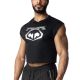 Nasty Pig Chrome Crop Top - Black