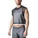 Nasty Pig Blur Crop Top - Black/White