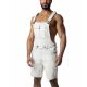 Nasty Pig Overall Short | Bleached