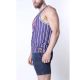 Cell Block 13 Full Court Tank Top | Purple
