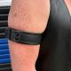 Mr. S Leather Centurion Armband | Black