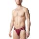 Nasty Pig Core Jock Strap 3.0 - Burgundy/Vibrant Orange/White