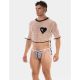 BARCODE BERLIN Crop Top Ruli - White