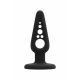 PLUG & PLAY Hollow Silicone Butt Plug with Suction Cup | 4-4 Inches