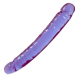 12 Inch Crystal Jelly Double Ended Dildo