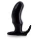 SquarePegToys® KIDNEY Butt Plug | Firm Black