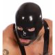 Invincible Rubber Anatomical Hood (Black or Red)