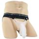 Perfect Fit: Buck Angel FUN BOY Soft Hollow 4.5 inch Packer with Waistband | Clear