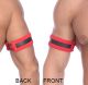 Titus Neoprene Bicep Strap Black/Red