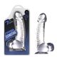 Titus CLEARSTONE Series 7 Inch Luxy Dildo with Suction Cup
