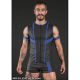 Mr S Leather FuckGear Racer Vest Blue