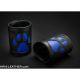 Mister S Leather Paw Gauntlet Blue