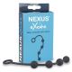 Nexus EXCITE Medium Silicone Anal Beads | Black