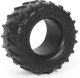 Keep Burning Tractor Cock Ring Black