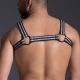 665 INC Neoprene BULLDOG Chest Harness | Double Grey