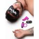 BANG! Couple's Love Ring, Finger Vibe, Bullet, & Blindfold Kit - Purple