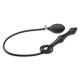 Master Series Devils Rattle Inflatable Silicone Anal Plug w/ Cock and Ball Ring