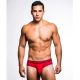 Andrew Christian ALMOST NAKED Cotton Brief | Red & Black
