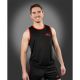 Mr.S Leather Baller Tank Top | Red