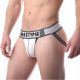 Nasty Pig BAR Jockstrap | White & Black