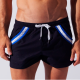 Code 22 Square Cut Swim Short - Black
