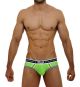 STUD Wear It Proud: BROCK Dry Fit Mesh Brief | Neon Green