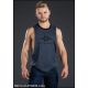 Mr S Leather Logo BUTCHER Tank | Blue