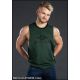 Mr S Leather Logo BUTCHER Tank | Green