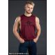 Mr S Leather Logo BUTCHER Tank | Red