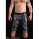 Mr S Leather Carpenter Cargo Short | Blue Camo